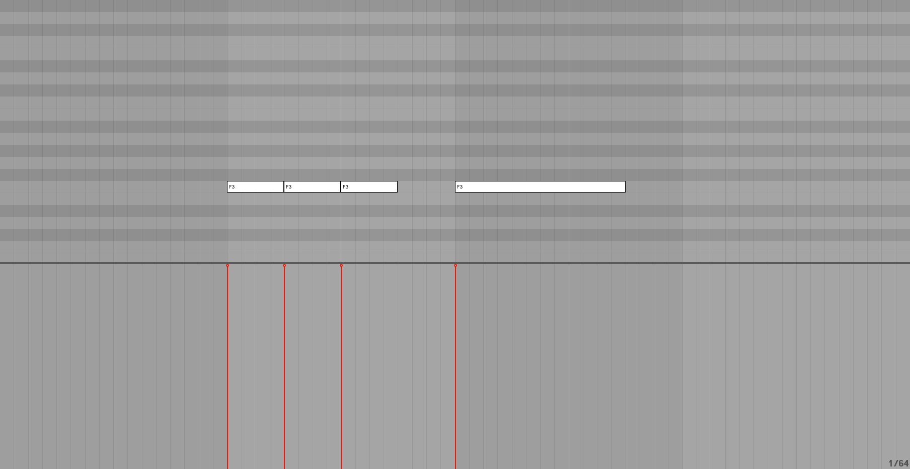 Do Speak Up makes the Launchpad process the three notes on the left as if they were the single note on the right,